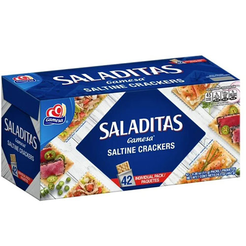 2 GAMESA SALADITAS 12/42PK (16.2OZ